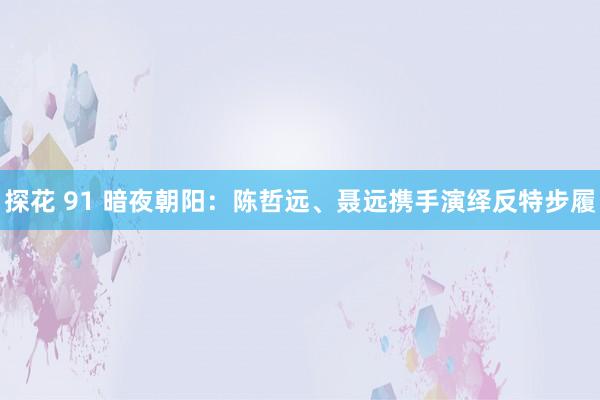 探花 91 暗夜朝阳：陈哲远、聂远携手演绎反特步履