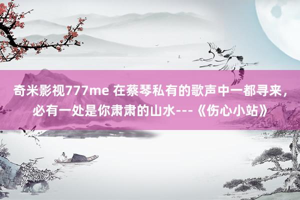 奇米影视777me 在蔡琴私有的歌声中一都寻来，必有一处是你肃肃的山水---《伤心小站》