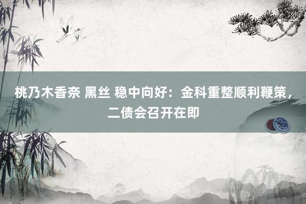 桃乃木香奈 黑丝 稳中向好：金科重整顺利鞭策，二债会召开在即